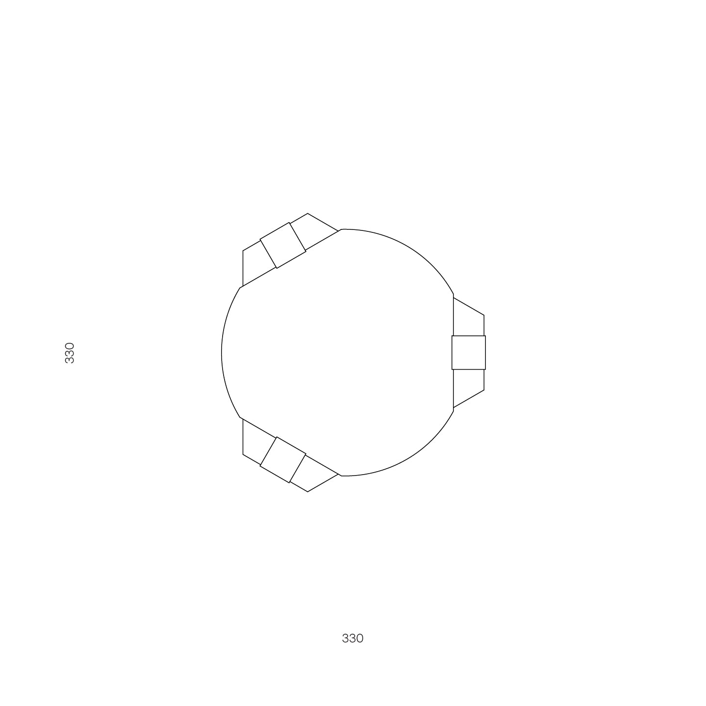 Ayo Barstool 650 oak