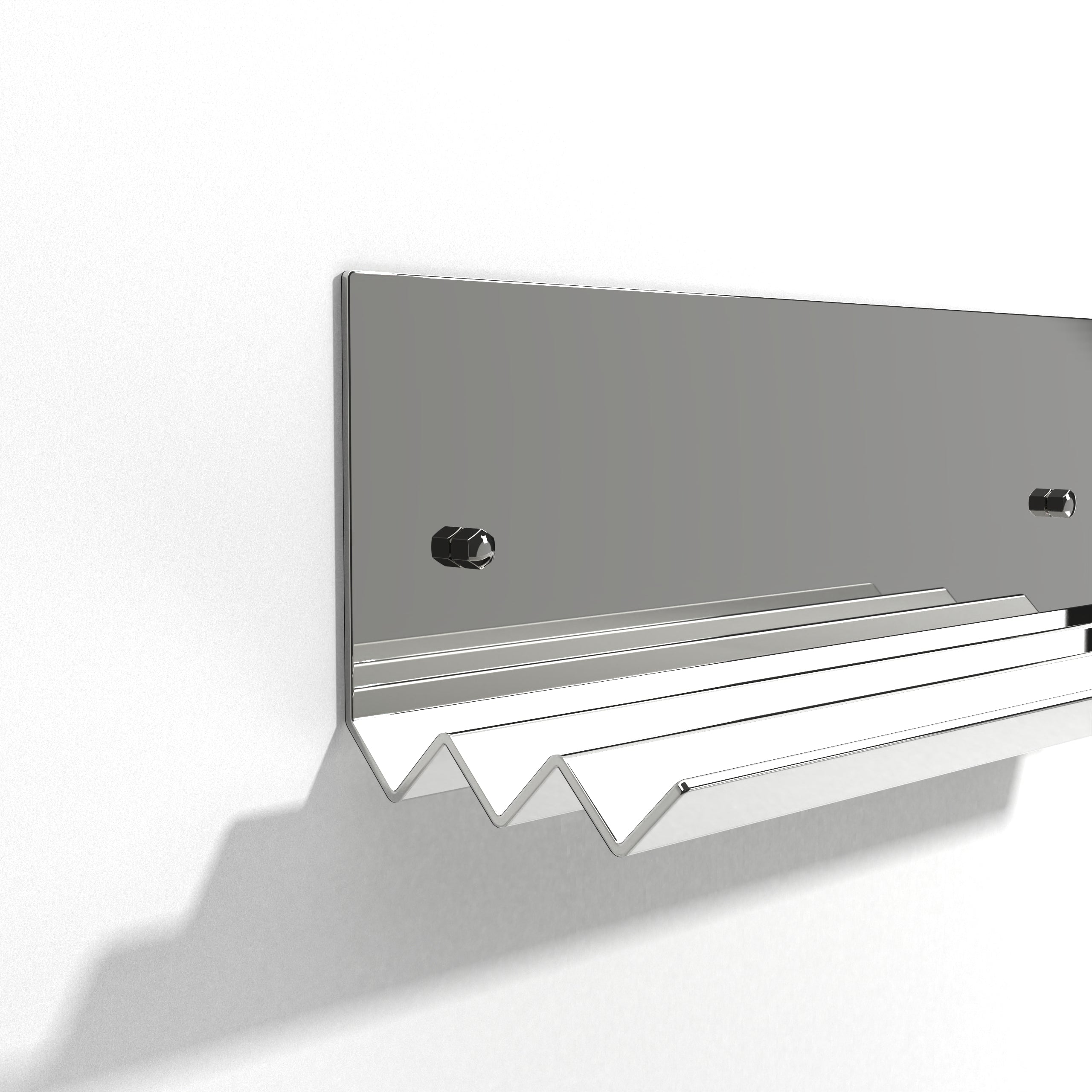 Catastrophe Shelve 400mm/ 120mm high-polished