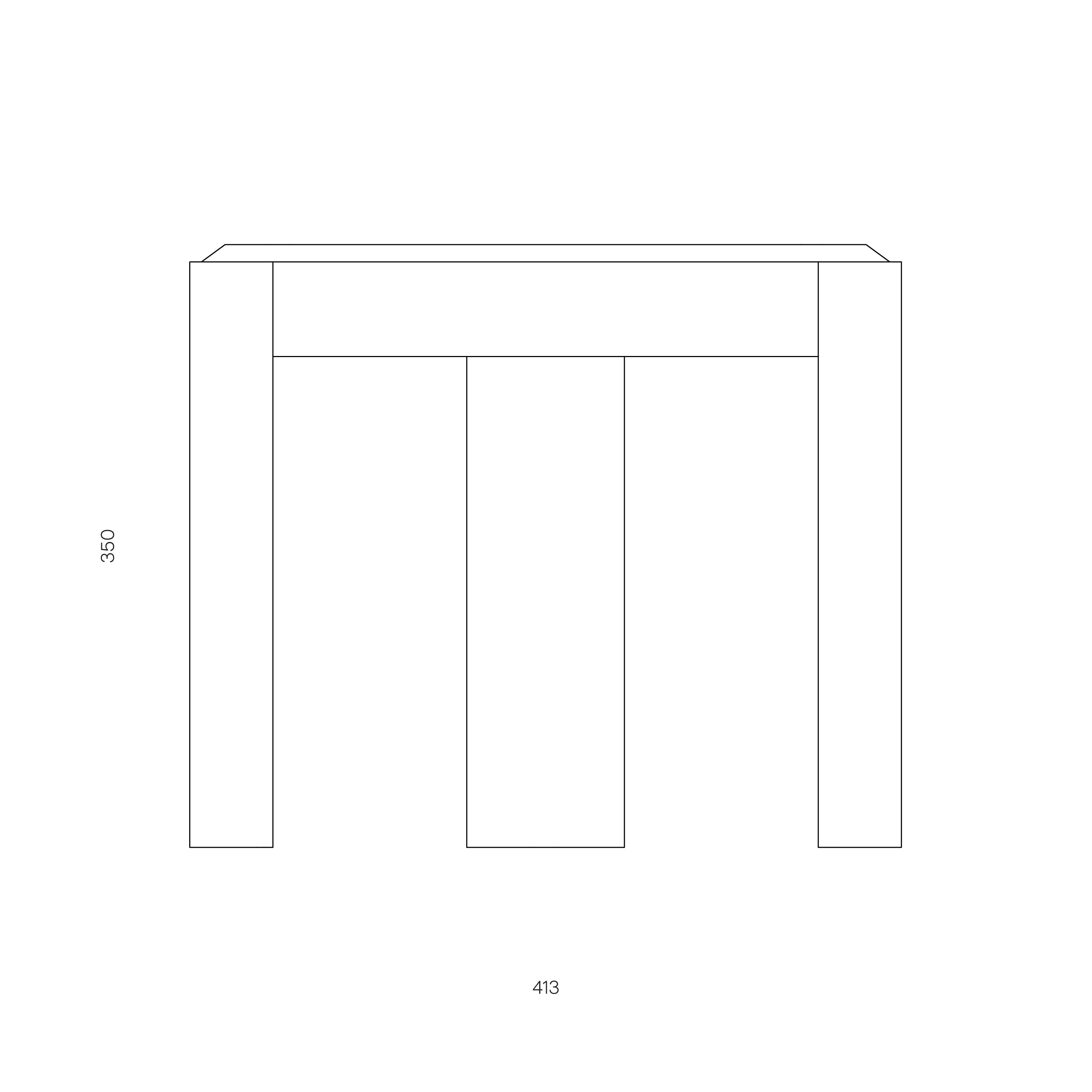 Iso Coffeetable S grey
