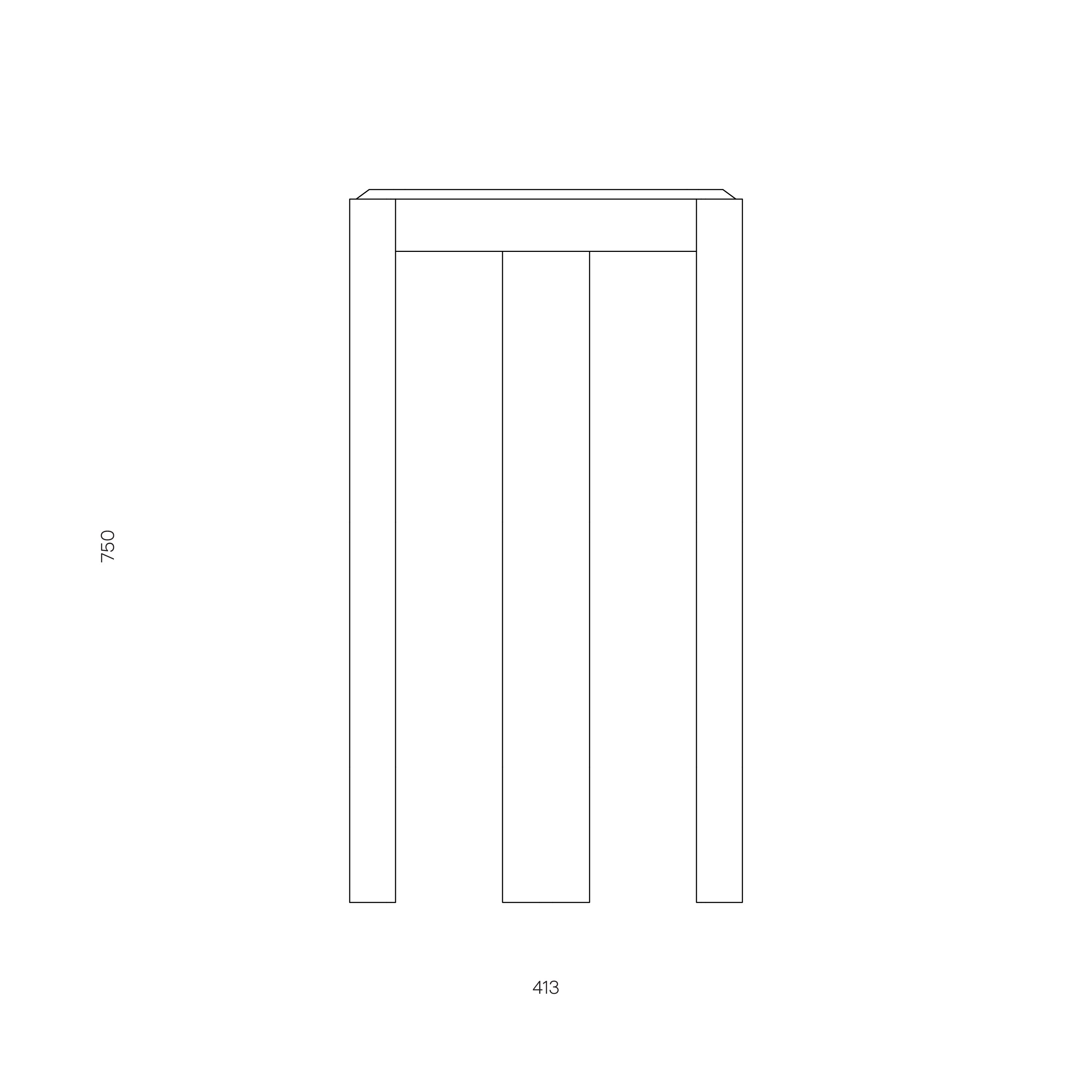 Iso Table S grey