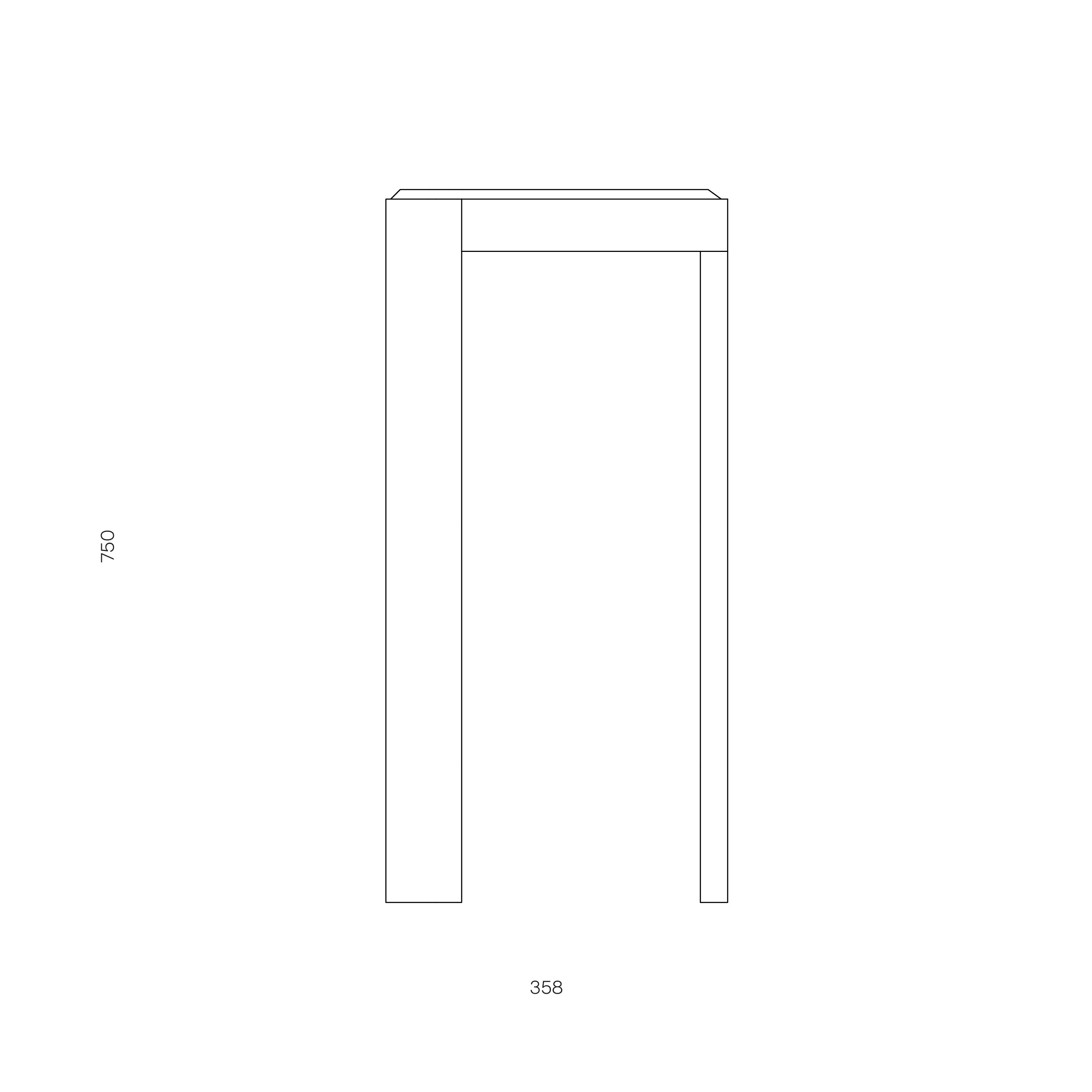 Iso Table S grey