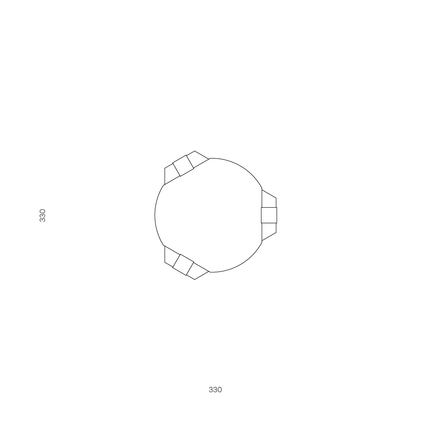 Ayo Barstool 650 grey