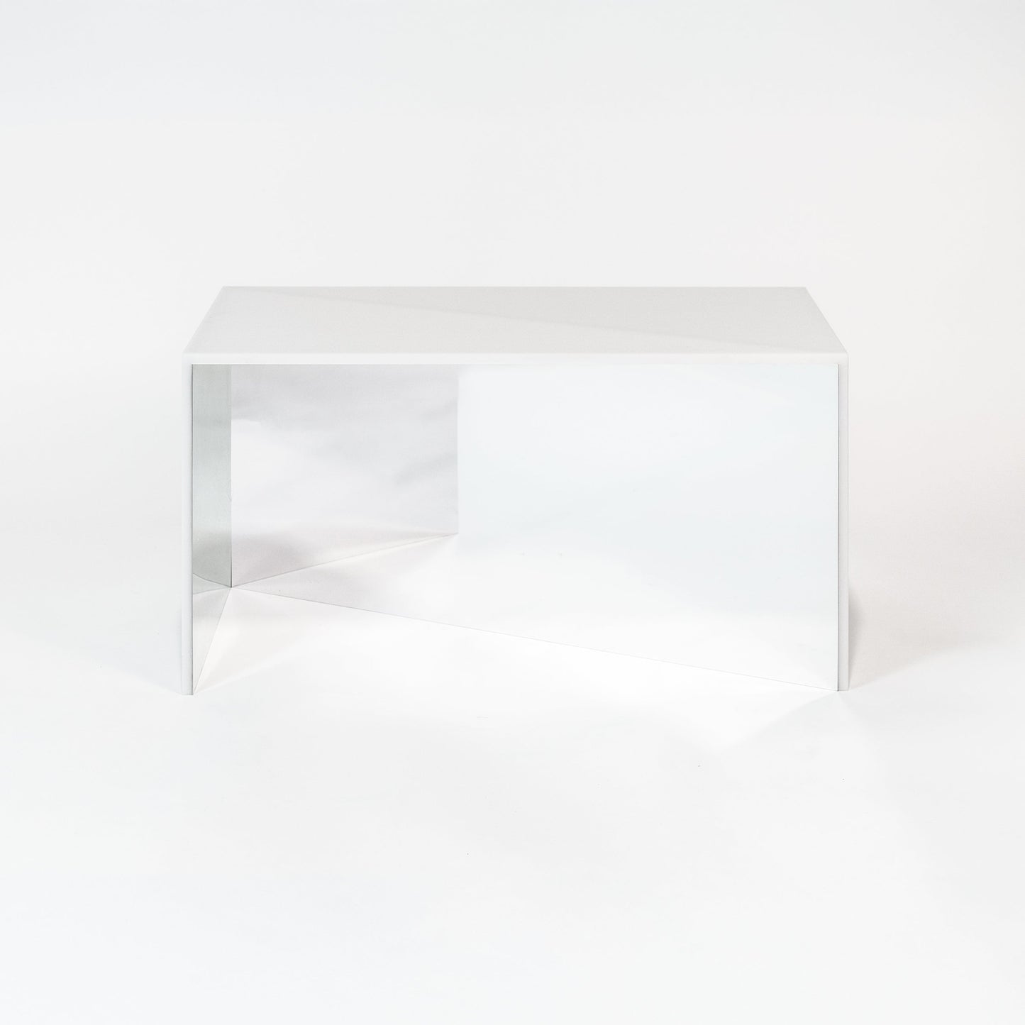 Stool Bench angled mirrored