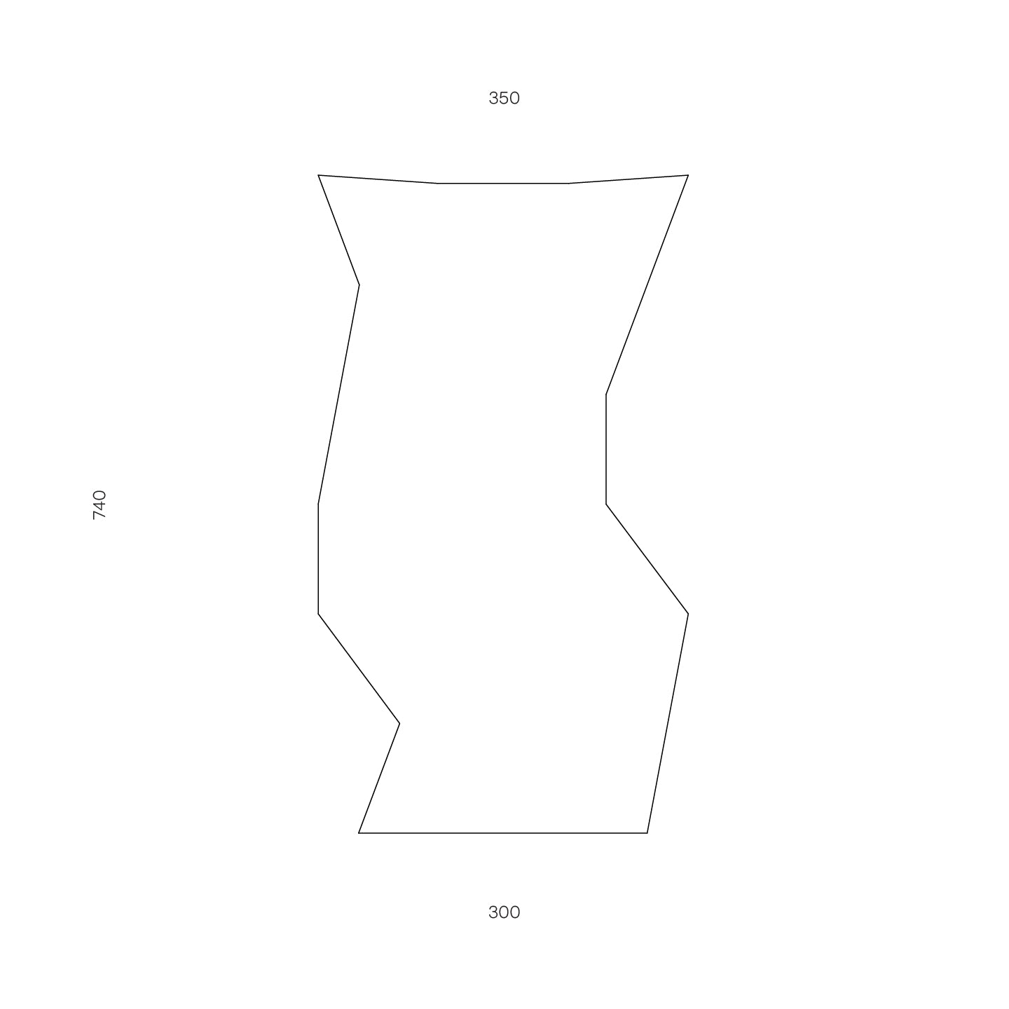 Table Console Deep Night Sky