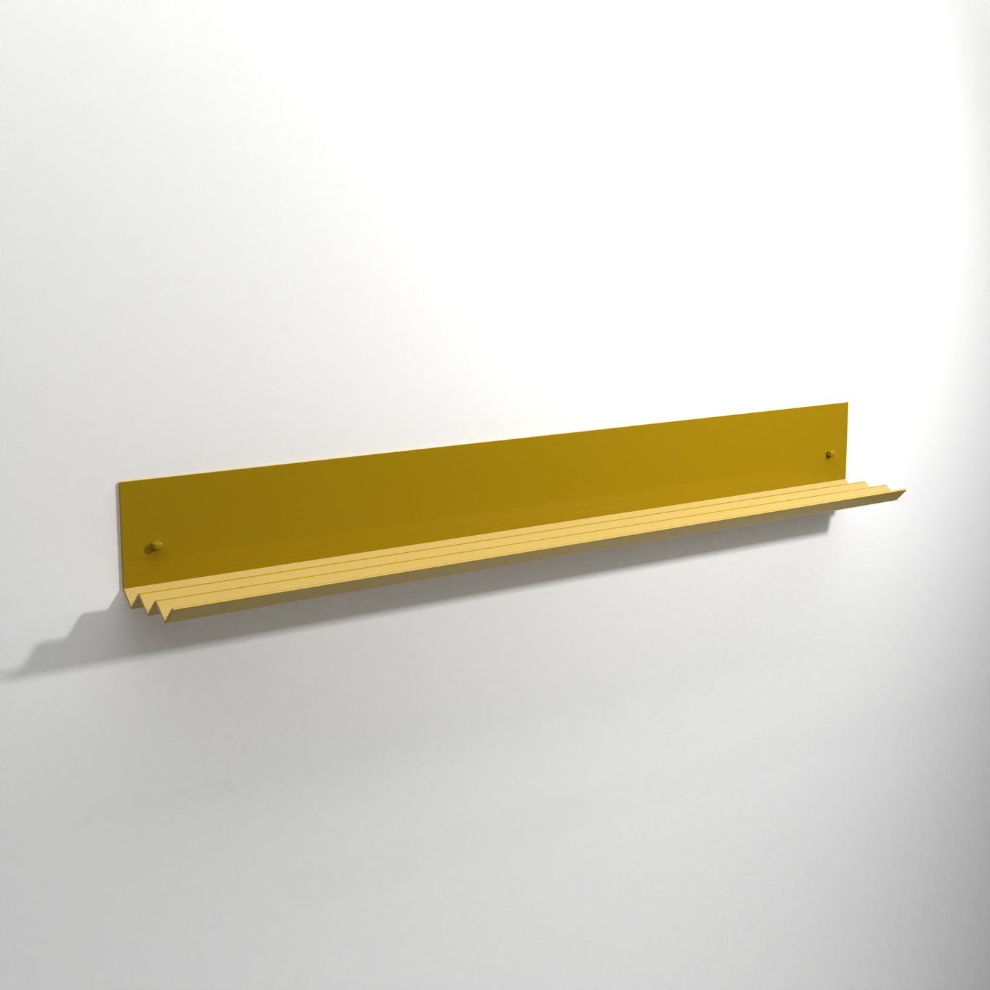 Catastrophe Shelve 1200mm/ 120mm currygelb