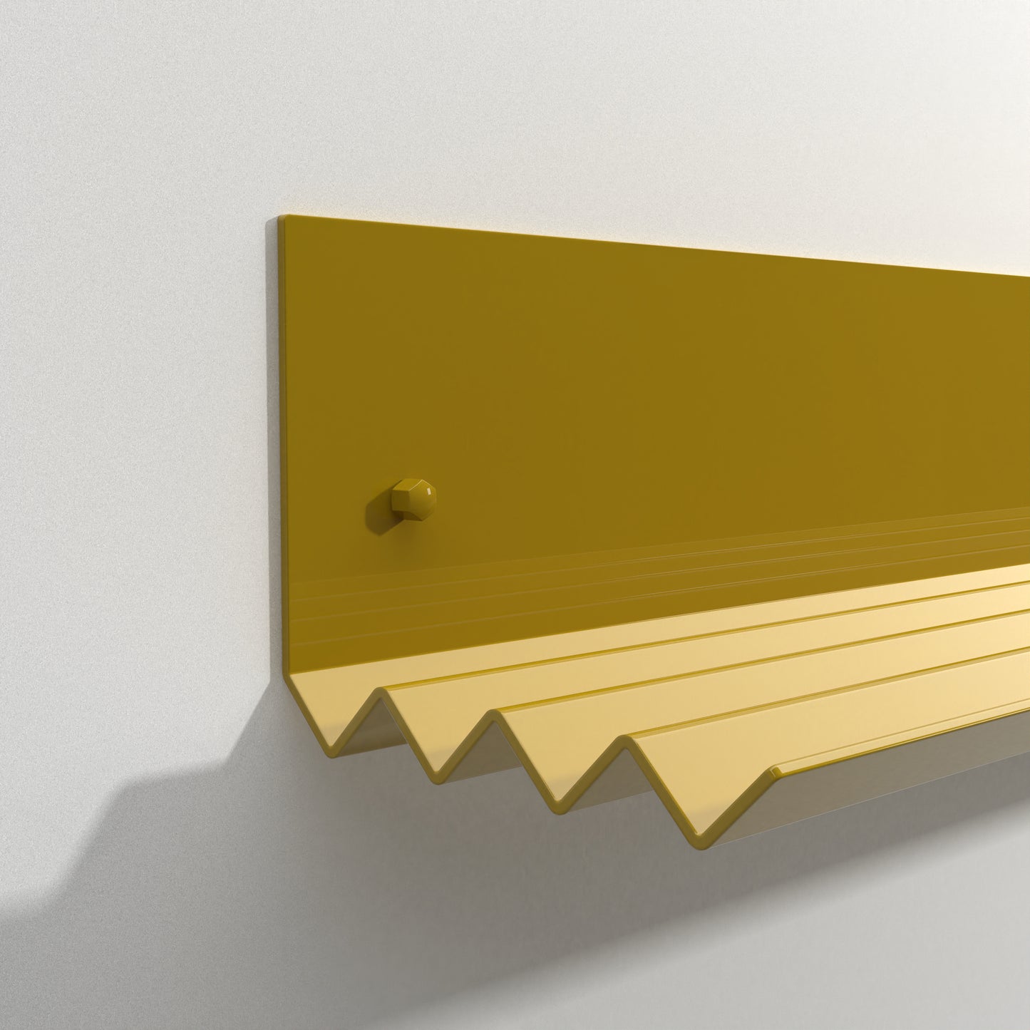 Catastrophe Shelve 1200mm/ 160mm currygelb