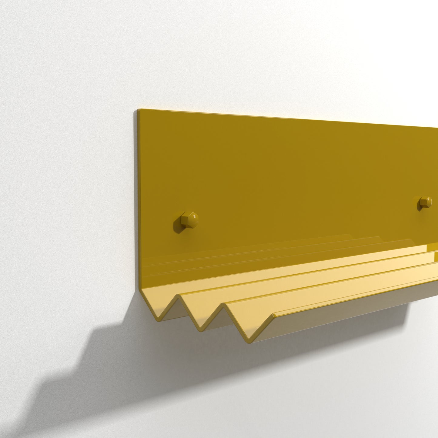 Catastrophe Shelve 400mm/ 120mm currygelb