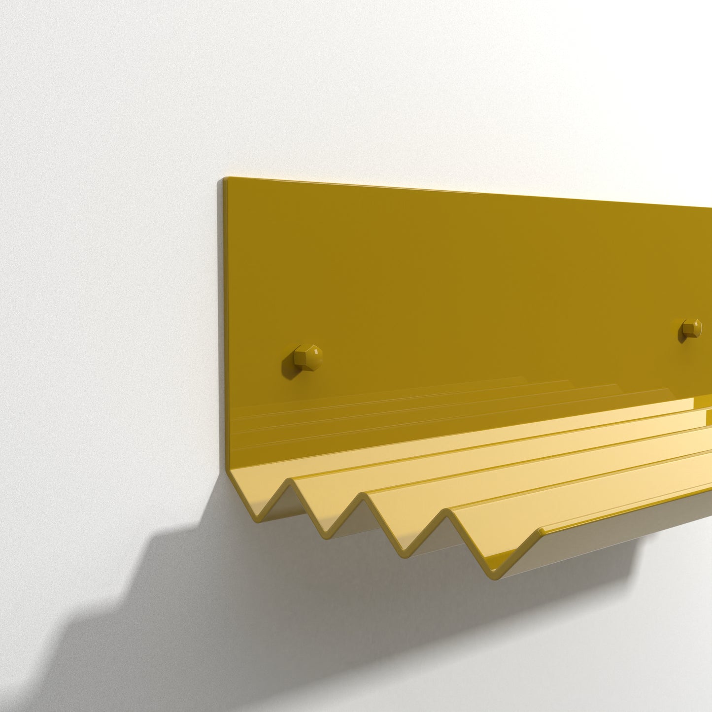 Catastrophe Shelve 400mm/ 160mm currygelb