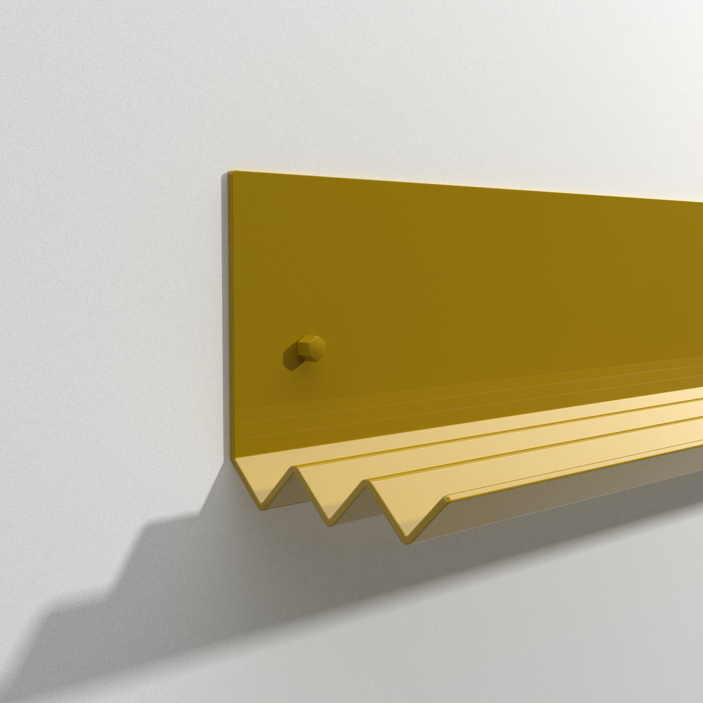 Catastrophe Shelve 800mm/ 120mm currygelb