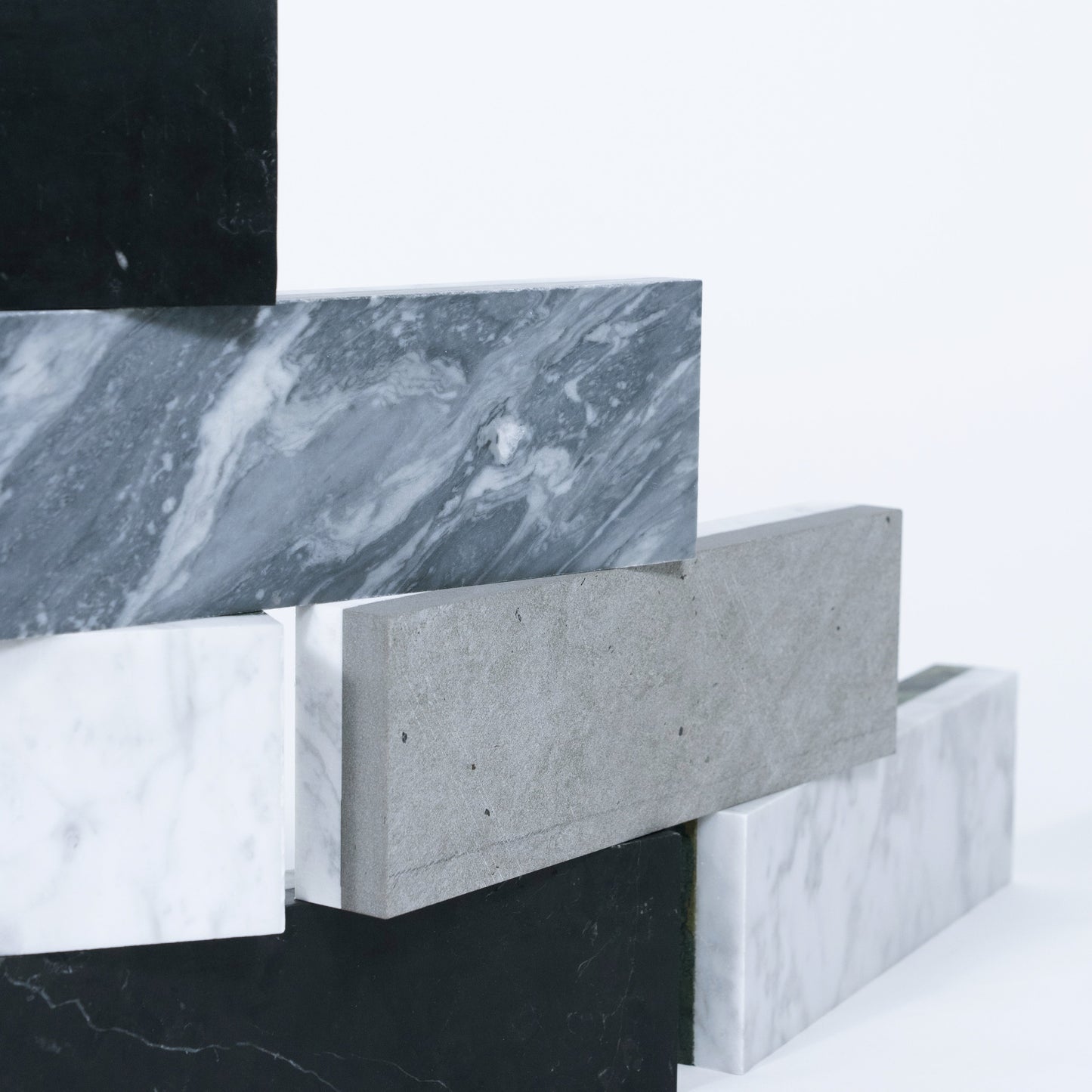 The Brick middle grey white