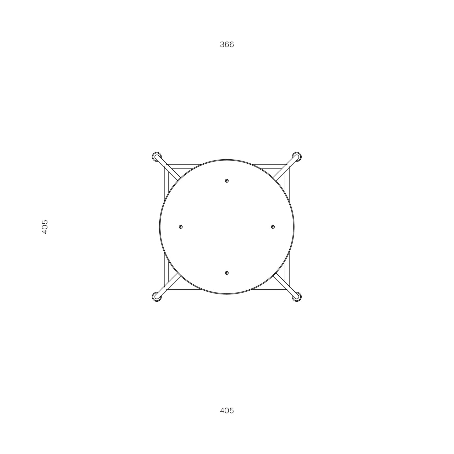 Climate Barstool Round