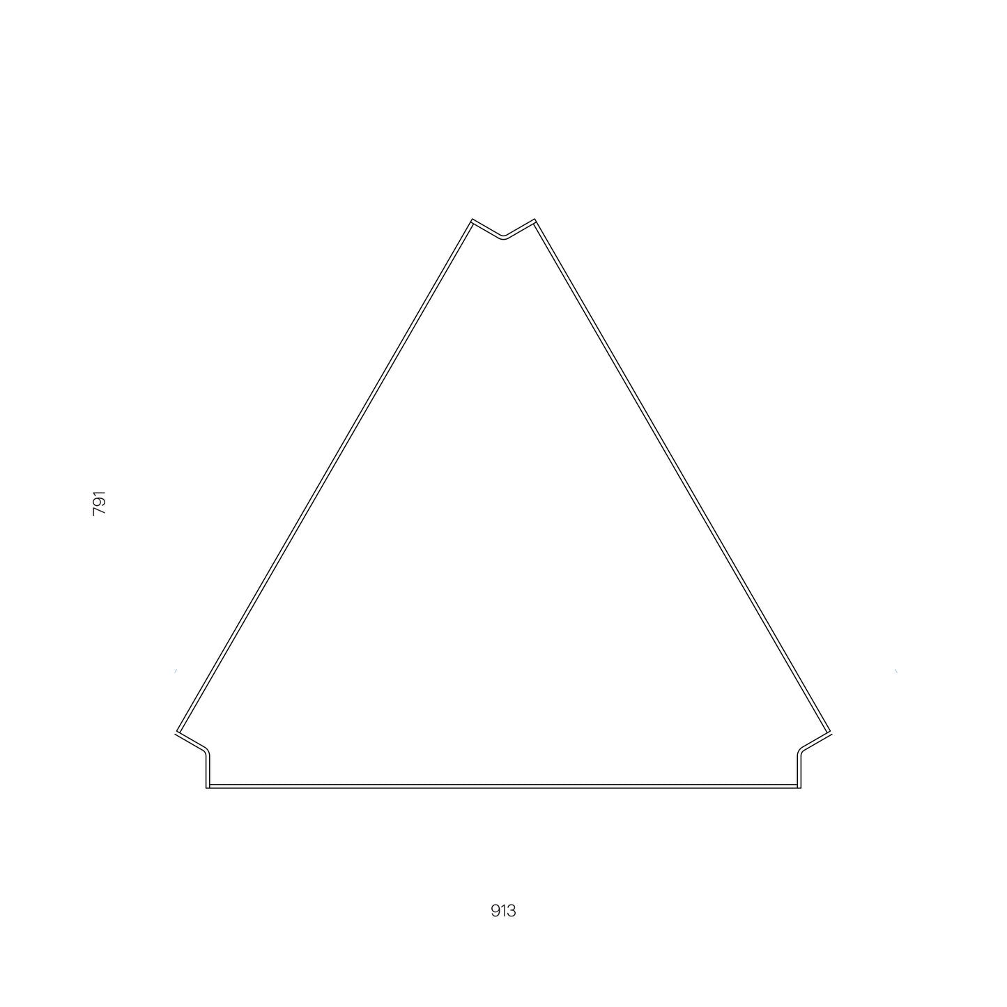 Iso Coffeetable M grey