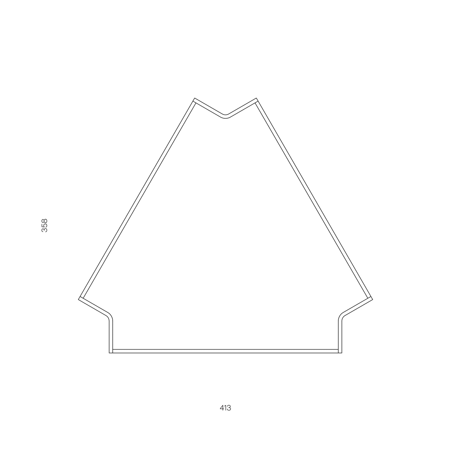 Iso Coffeetable S black