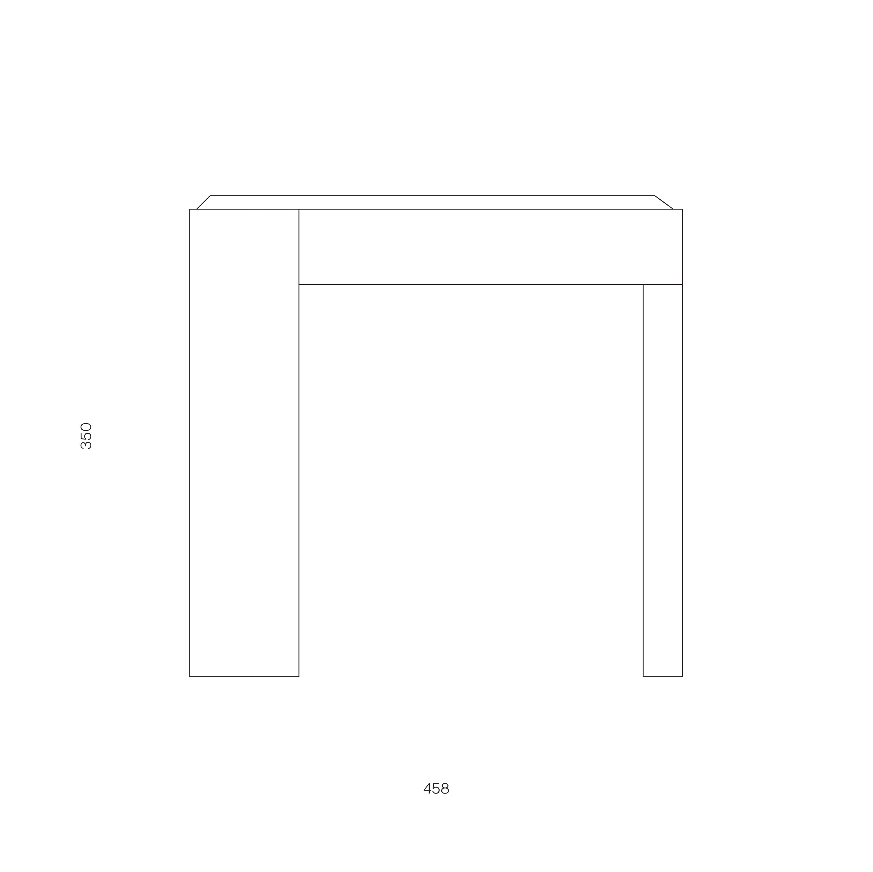 Iso Coffeetable S grey