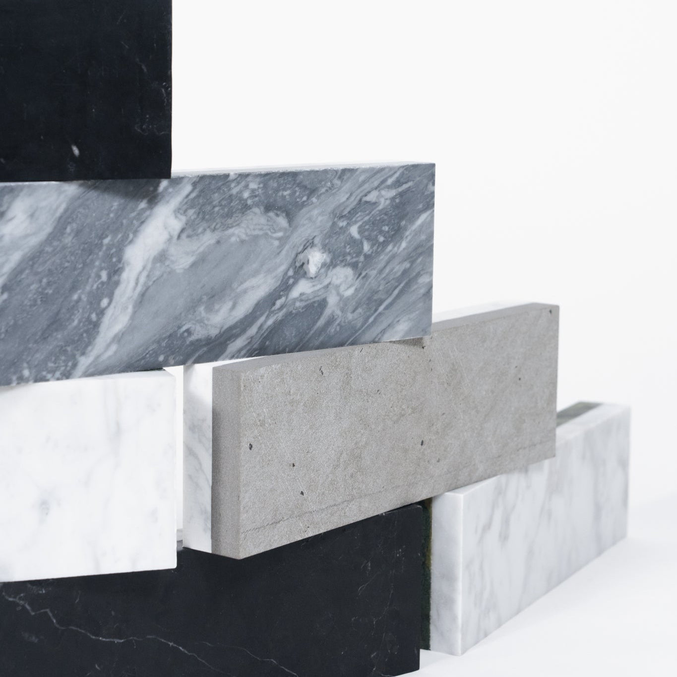 The Brick grey white